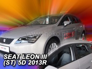 Wind Deflectors Front/Rear Seat Leon ST Wagon Mk3 5-Door 2013-2019