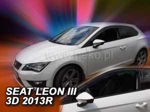 Wind Deflectors Seat Leon Mk3 3-Door 2013-2019