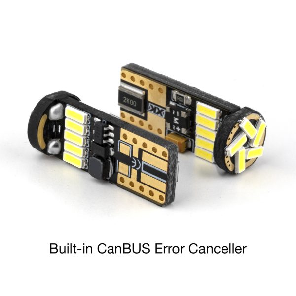 lmr XKGlow 2pc Amber LED T10/194 Bulbs (Canbus)