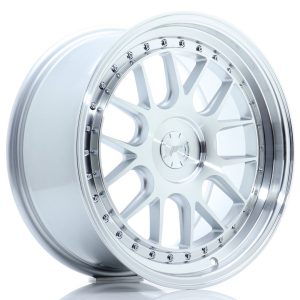 JR Wheels JR40 18×8,5 ET15-35 5H Oborrad Silver Machined Face