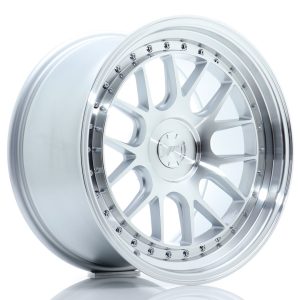 JR Wheels JR40 18×9,5 ET15-35 5H Oborrad Silver Machined Face