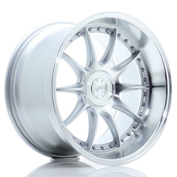 lmr JR Wheels JR41 18x10,5 ET15-25 5H BLANK Silver Machined Face