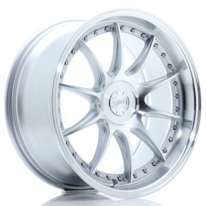 JR Wheels JR41 18×8,5 ET15-35 5H Oborrad Silver Machined Face