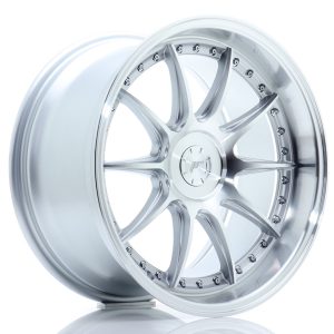 JR Wheels JR41 18×9,5 ET15-35 5H Oborrad Silver Machined Face