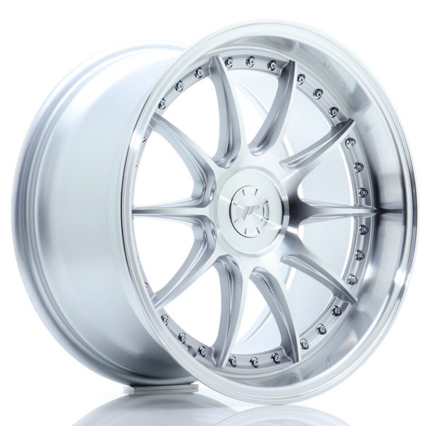 lmr JR Wheels JR41 18x9,5 ET15-35 5H Oborrad Silver Machined Face