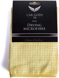 Car Gods Drying Microfibre Cloth (Waffle Patterned)