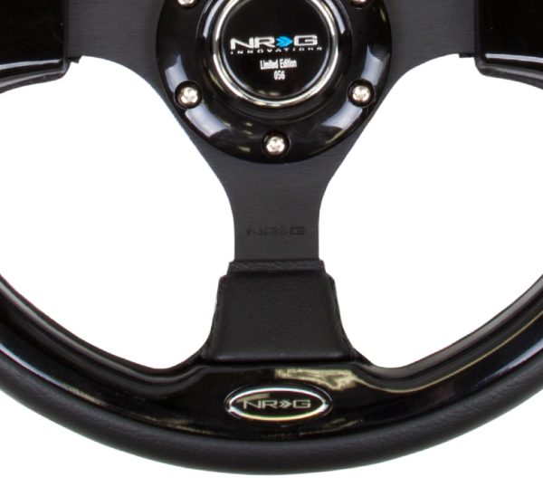 lmr NRG 320mm Sport Steering Wheel w/ Black Trim