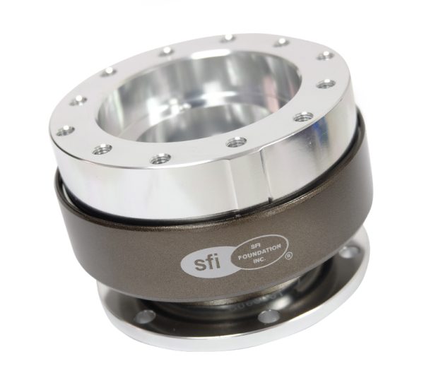 lmr NRG Quick Release SFI - Silver Bas/Titanium Ring SFI SPEC 42.1