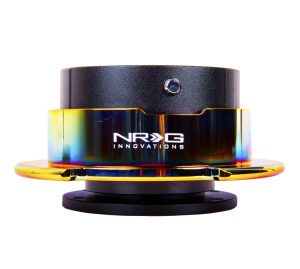 NRG Quick Release Gen 2.5 Neo Chrome – Svart Bas/ Neo Chrome Ring