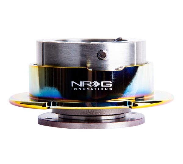 lmr NRG Quick Release Gen 2.5 Neo Chrome - Gun Metal Bas/Neo Chrome Ring