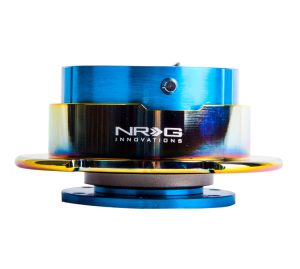 NRG Quick Release Gen 2.5 Neo Chrome – New Blue Bas/Neo Chrome Ring