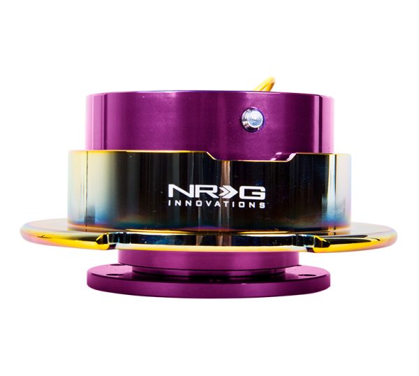 lmr NRG Quick Release Gen 2.5 Neo Chrome - Purple Body/Neo Chrome Ring