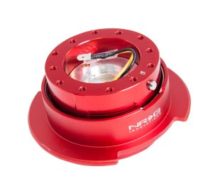 NRG Quick Release Kit Gen 2.5 – Röd/Röd Ring