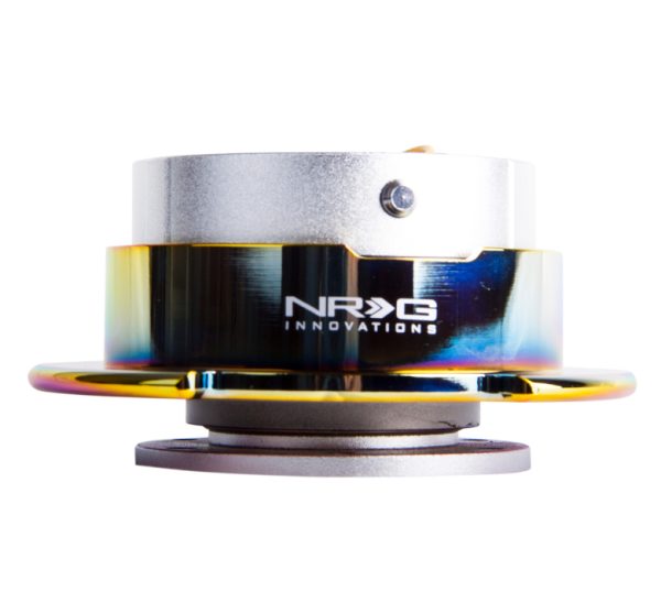 lmr NRG Quick Release Gen 2.5 Neo Chrome - Silver Bas/Neo Chrome Ring