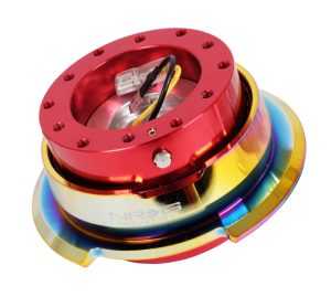 NRG Quick Release Gen 2.8 Neo Chrome – Red Body/Neo Chrome Ring