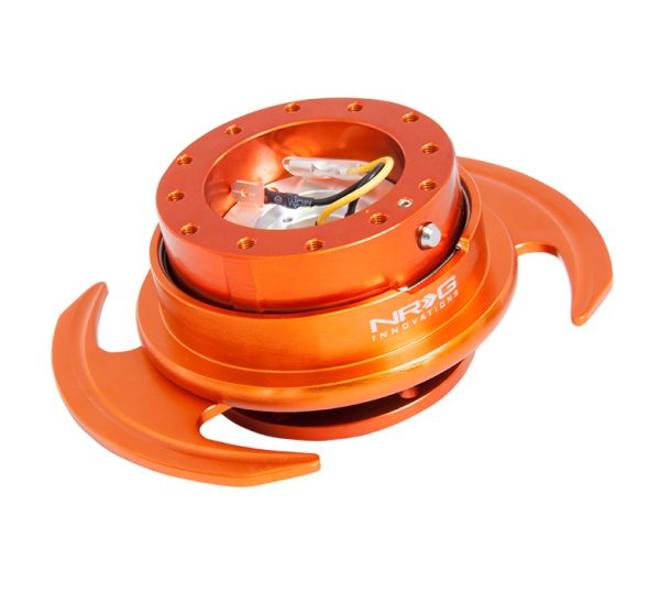 lmr NRG Quick Release Kit Gen 3.0 - Orange Bas/Orange Ring med Handtag