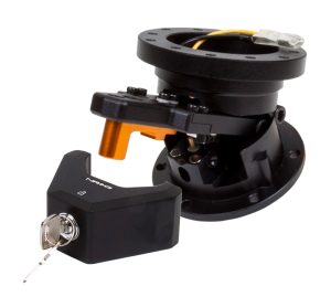 NRG Steering Wheel Quick Tilt System with Lock – Black