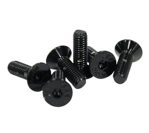 NRG Steering Wheel Screw Kit Upgrade Black “CONICAL”