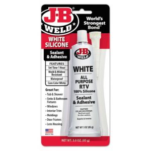 JB Weld Vit Silikon (White Silicone) Packning/Tätning 85 gram