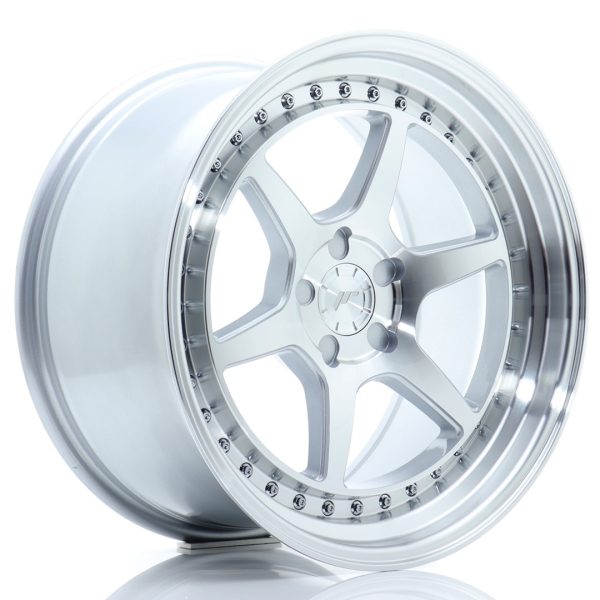 lmr JR Wheels JR43 18x9.5 ET15-35 5H Oborrad Silver Machined Face