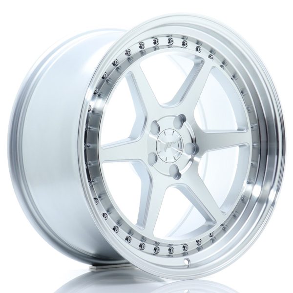 lmr JR Wheels JR43 19x9.5 ET15-35 5H BLANK Silver Machined Face