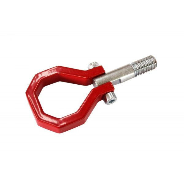 lmr Red Tow Hook in 10mm Steel for Universal / BMW (Swagier)
