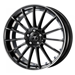 WORK RYVER F015 20×9,5 5×114,3 ET38 Black Metallic 1P (Djup Konkav)