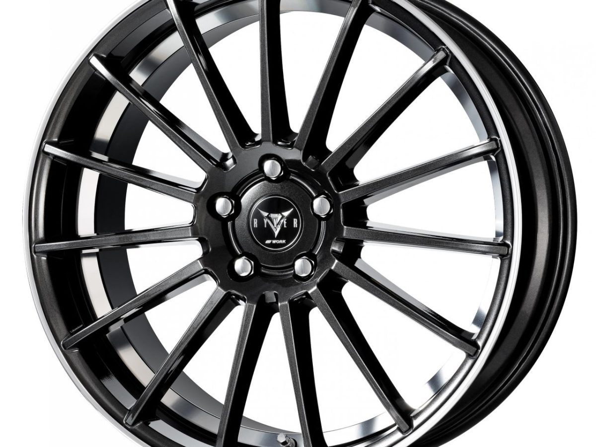 WORK RYVER F015 20x8,5 5x114,3 ET45 Black Metallic 1P (Semi