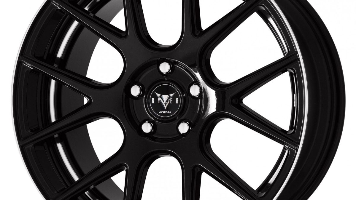 WORK RYVER M006 19x8,5 5x100 ET45 Black Metallic 1P (Semi Concave