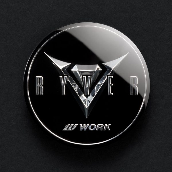 lmr WORK RYVER M006 19x8 5x112 ET48 Black Metallic 1P (Semi Concave)