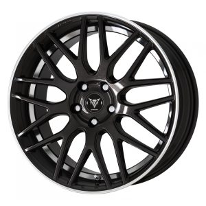 WORK RYVER M009 19×8,5 5×112 ET45 Black Metallic 1P (Semi Konkav)