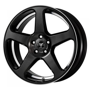 WORK RYVER S005 20×9,5 5×114,3 ET38 Black Metallic 1P (Deep Concave)