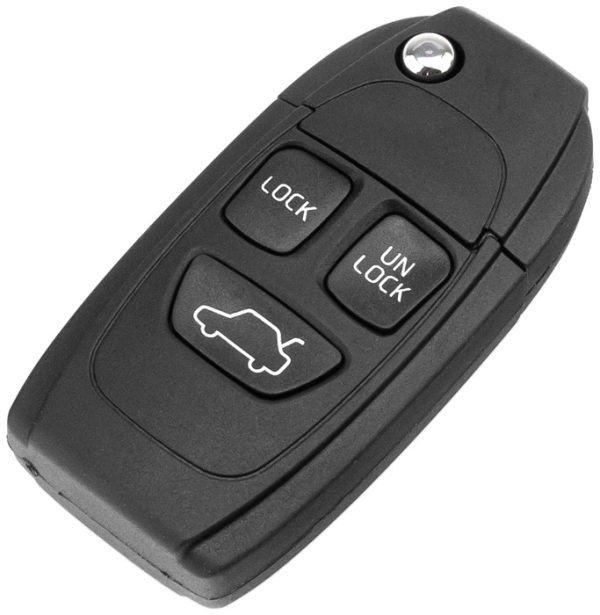 lmr Remote Control Cover with Key for Volvo (3 buttons)