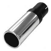 Simons Muffler Tip 2.5″ Inlet / 80mm Round Outlet (Stainless Steel)