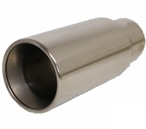 lmr Simons Muffler Tip 2" Inlet / 70mm Round Outlet (Stainless Steel)