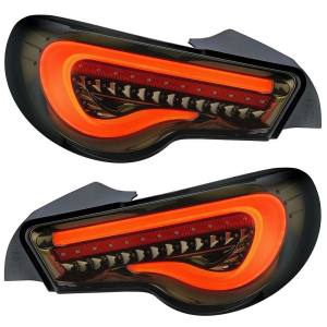 Subaru BRZ / Toyota GT86 (12-) Smoke LED Tail Lights with Sequential Indicators (pair)