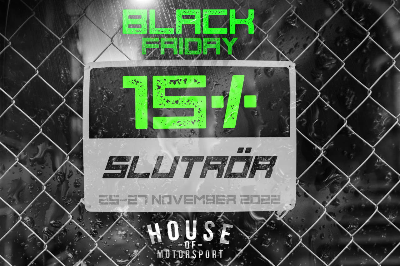 Black Friday Slutrör / Ändrör