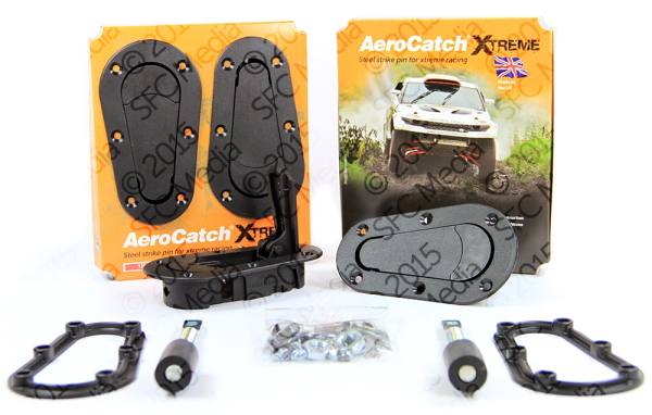 lmr AeroCatch Hood Latch Xtreme Rally/Offroad (Steel strike pin)
