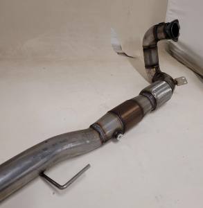 3″ Front Pipe with 100 Cell RaceCat Saab 9-5 98-10