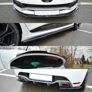 Maxton Package Renault Clio Mk4 RS (Spoiler kit / Gloss Black)