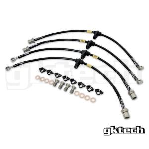 GT86 / BRZ Braided Brake Lines Front/Rear (GKTech)