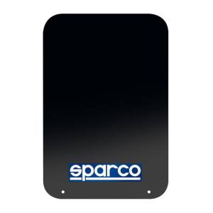Sparco 2 st Svarta Stänkskydd 30x50cm 2mm Universal