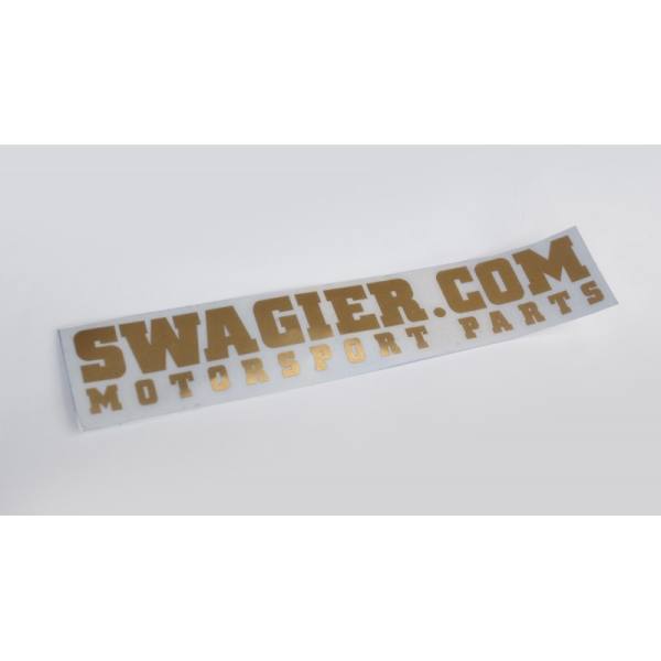 lmr Swagier Motorsport Parts Decal Gold 22x3.5cm (1 pc)