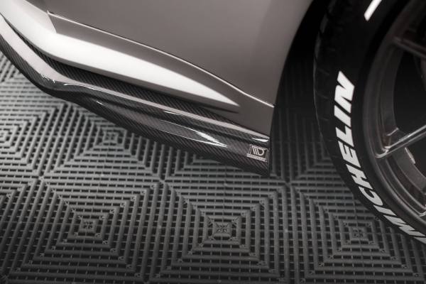 lmr Carbon Fiber Rear Side Splitters BMW M4 G82 (Maxton Design)