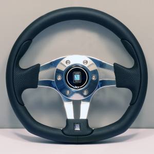 Nardi ND Pasquino Steering Wheel 300mm (Black/Chrome)