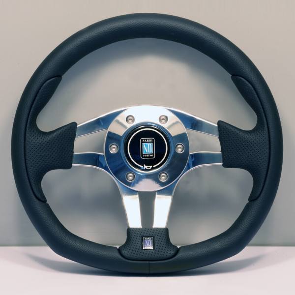 lmr Nardi ND Pasquino Steering Wheel 300mm (Black/Chrome)
