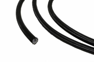 AN4 PTFE Nylonomspunnen Slang
