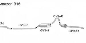 lmr Avgassystem Amazon 57-61