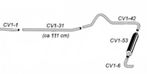 lmr Avgassystem PV 54-56