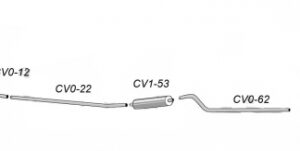 lmr Främre rör Duett 57-61